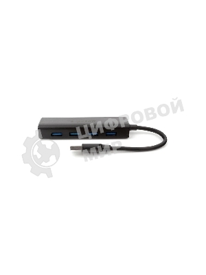 USB-концентратор Gembird UHB-C354, USB 3.0, USB 4 порта, USB с доп питанием