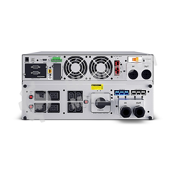 Источник бесперебойного питания CyberPower OLS10KERT5U Online 10000VA/10000W USB/RS-232/Dry/EPO/SNMP/CloudCard/(4 IEC С13, 4 IEC C19, terminal block)/bat.detect./МВ NEW