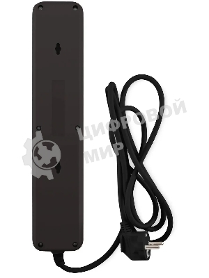 Сетевой фильтр Buro 500UNH-3-BG 3м (5 розеток) черный/серый (коробка)