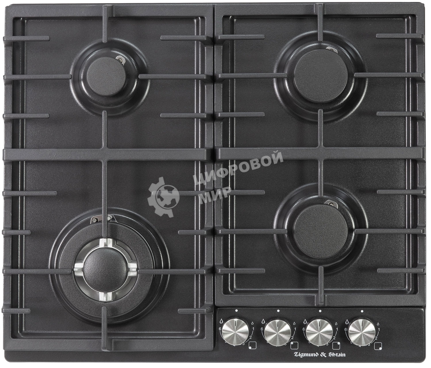 Газовая варочная панель Zigmund & Shtain G 20.6 B черный