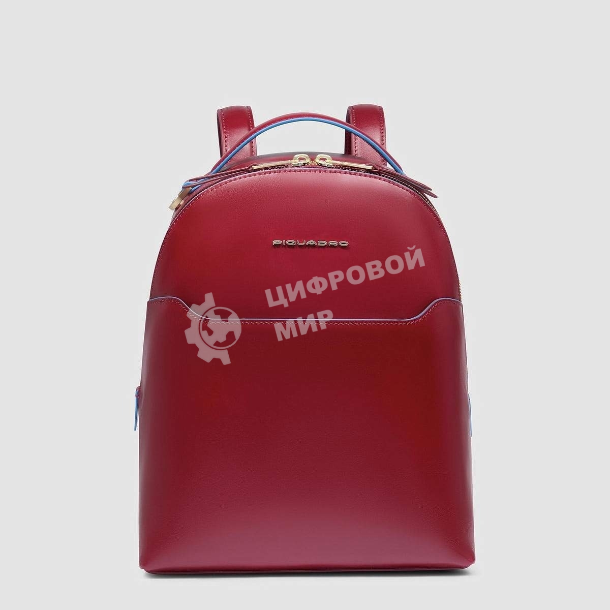 Рюкзак женский Piquadro Blue Square CA6677B2/R кожа, красный