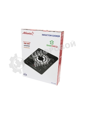 Плита настольная индукционная Atlanta ATH-1760 черный