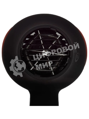 Фен Polaris PHD2038Ti черный/красный, 2000 Вт, ионизация