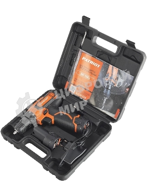 Дрель-шуруповерт Patriot BR 119Li, 12 В, 2 Ач, 30 Нм, щеточный