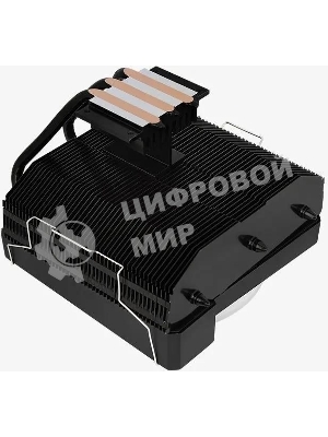 Кулер для процессора AeroCool/Formula Cylon 3H черный, 120 мм, алюминий, 1800 об/мин, 24.3 дБ, 4 pin, 125 Вт, 98 мм