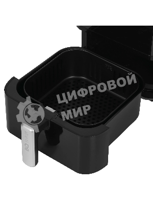 Аэрогриль BQ GR2001 черный, 1500 Вт, 4 л, сенсор, 8 программ