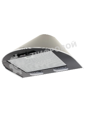 Вытяжка каминная Elikor Эпсилон 60П-430-П3Л черный/серебристый, 60 см, 430 куб. м/ч, 54 дБ