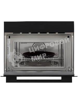 Встраиваемая микроволновая печь Krona ONYX 45H mw BL/BL черный, 38 л, 1000 Вт, переключатели - сенсор