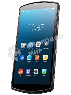Терминал сбора данных Urovo DT50 (DT50-SH7S11E4F31) 2D Image Honeywell HS7, 4/64 ГБ, Android 11, USB, Bluetooth, WiFi, NFC, USB Type-C, MicroSD, Аудио выход, Вход микрофона, SIM, 2G, 3G, 4G, 5.7 