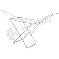 Сушилка для белья НИКА СБП2/С, напольная. 20 м, серебро