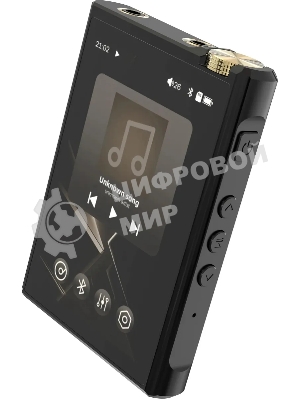 Плеер Hi-Fi Flash Digma Pro XT7 черный/золотистый/3.5