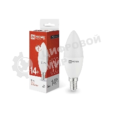 Лампа светодиодная LED-СВЕЧА-VC 14Вт E14 4000К 1330лм IN HOME 4690612047768