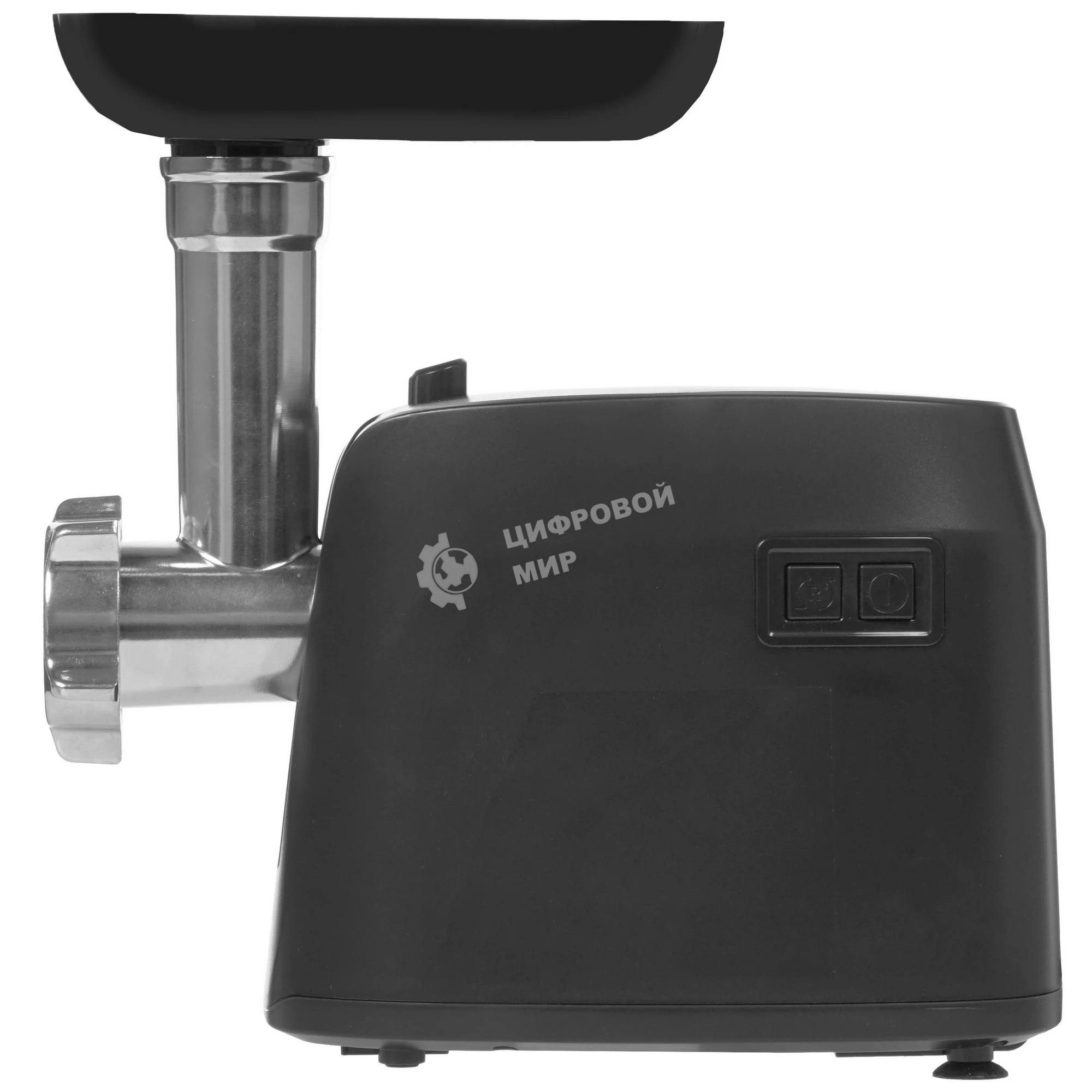 Мясорубка электрическая Moulinex ME112832 черный/серебристый, 1600 Вт, 1.9 кг/мин, реверс, защита от перегрузки, насадки - 5