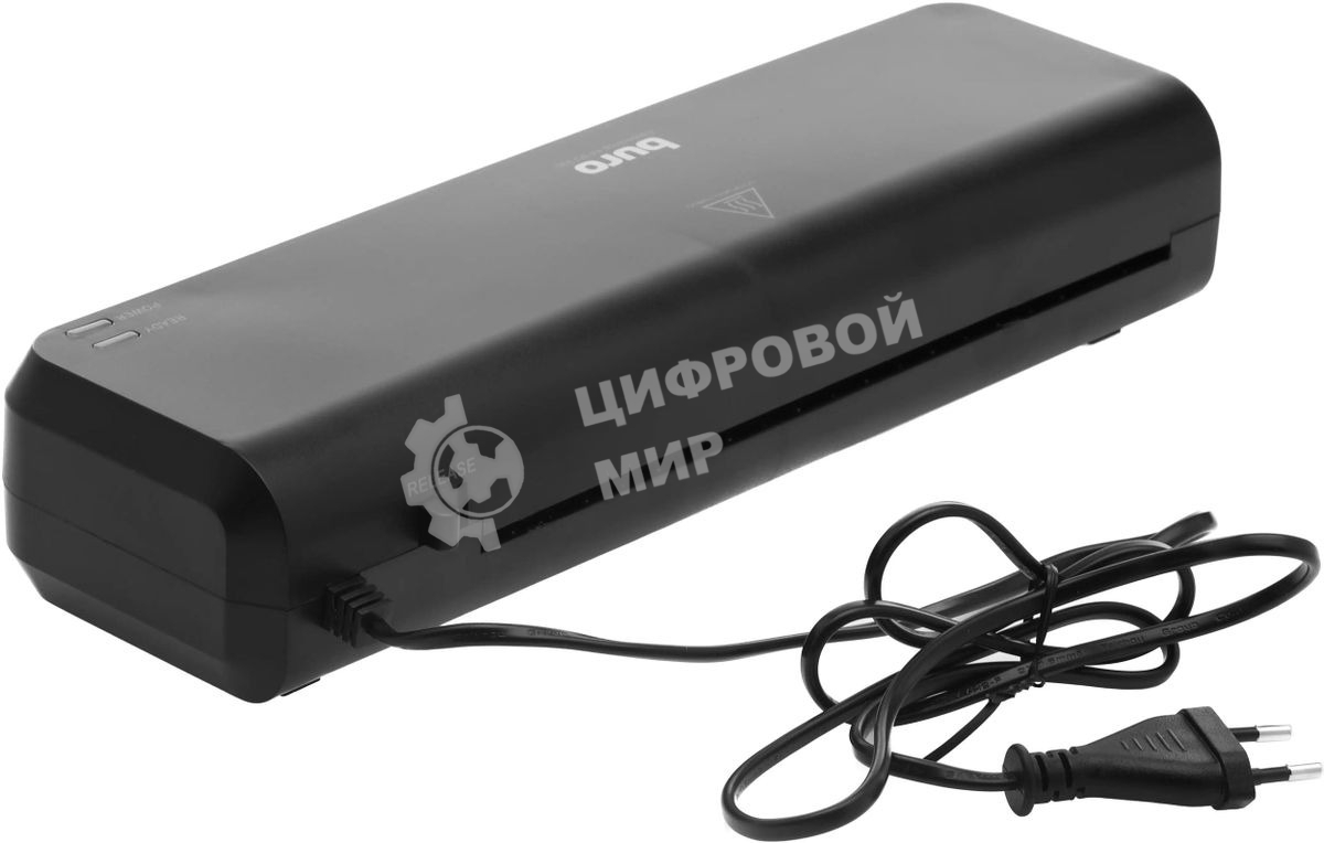 Ламинатор Buro BU-L290 черный A4 (70-125мкм) 30 см/мин (2 вал.) хол.лам. лам.фото