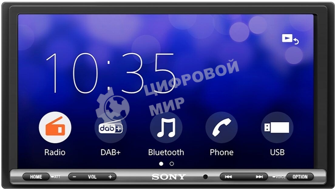 Автомагнитола Sony XAV-AX3250, 2 DIN, 6.95