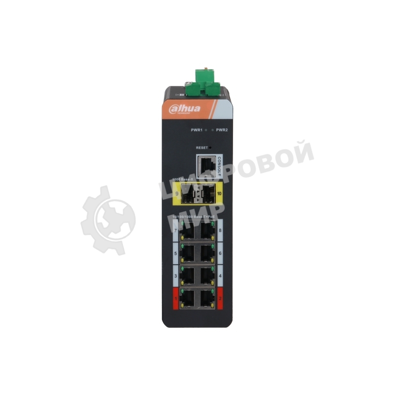 Коммутатор Dahua DH-IS4210-8GT-120 8x1 Гбит/с 2SFP 8PoE 120W управляемый