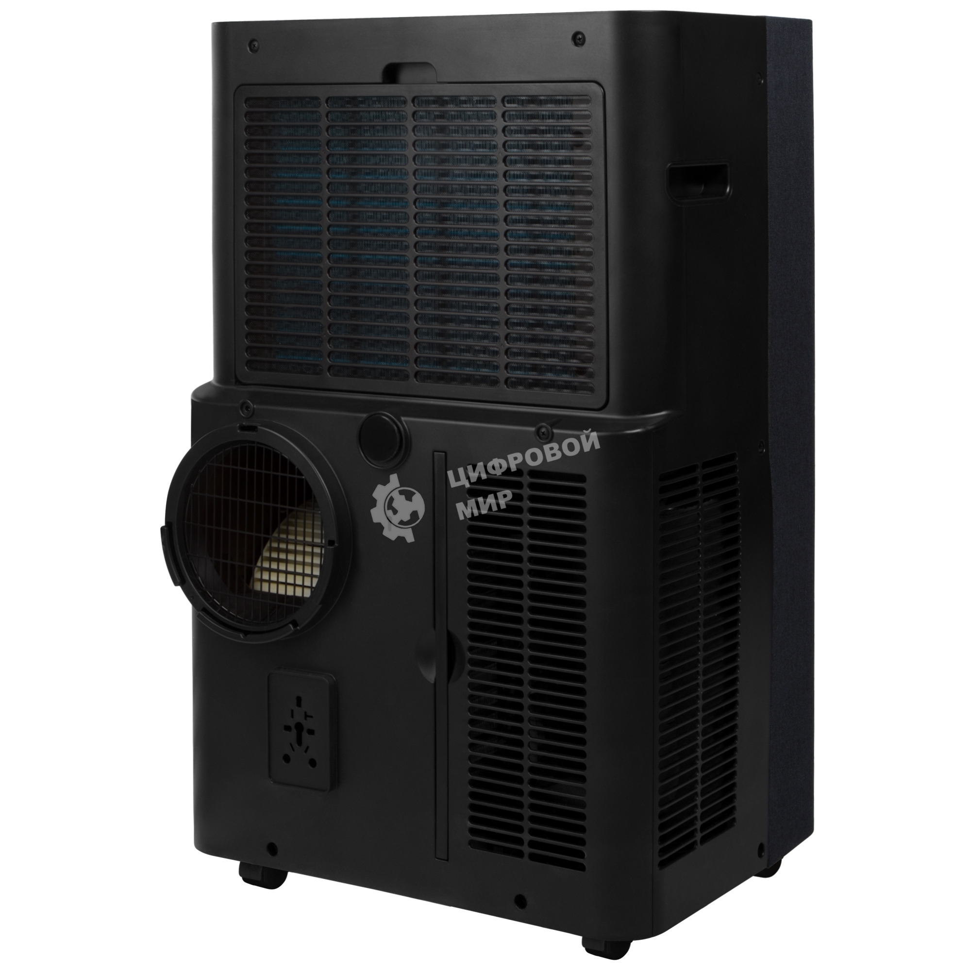 Кондиционер мобильный Ballu Velure BPAC-12 EW/N6 12000 BTU, 30 м², 50 дБ, охлаждение, осушение, черный