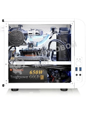 Компьютерный корпус Thermaltake Core V1 белый w/o PSU,CA-1B8-00S6WN-01