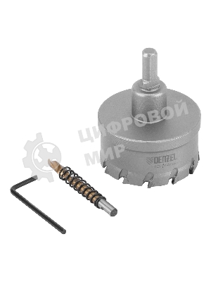 Коронка по металлу Denzel твердосплавная, 64 мм