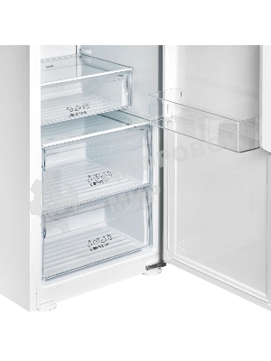 Встраиваемый холодильник Kuppersberg SRB 1781, High-Tech, ВхШхГ 177.2х54х54 см, объем 289 л, без МК, инверторный компрессор, электронное/сенсорное управление, скользящее крепление фасада, Total No Frost, LED освещение, энергоэффективность А+