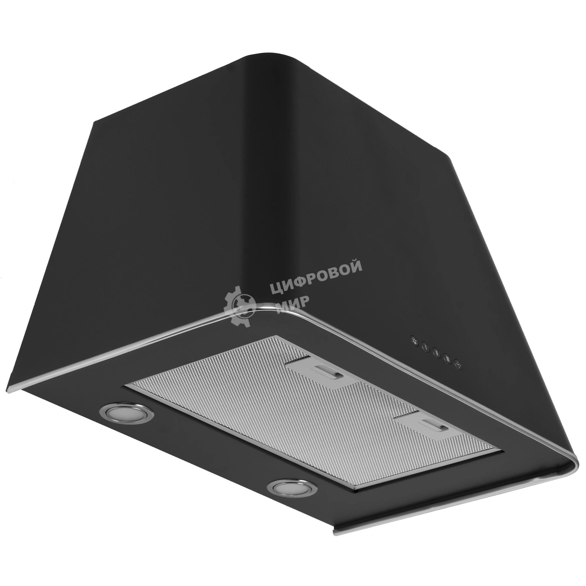 Вытяжка каминная Elikor Гамма 60П-650-Э3Д антрацит/серебристый, 60 см, 650 куб. м/ч, 56 дБ