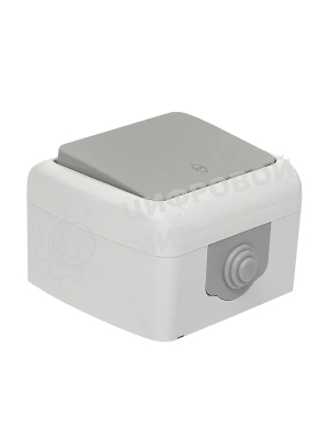 Выключатель проходной EKF Мурманск EFV10-025-30-54 PROxima 1-клавишный 10А IP54 серый