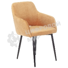 Кресло офисное Бюрократ CH-380F янтарный Italia 9, на ножках, металл черный