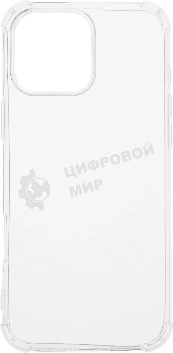 Чехол (клип-кейс) BoraSCO для Apple iPhone 16 Pro Max Bumper Case прозрачный