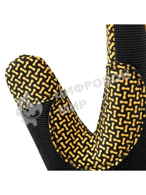 Перчатки универсальные Denzel силиконовое нанесение, размер 10