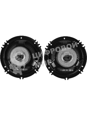 Колонки автомобильные Pioneer TS-R1651S-2 (без решетки) 300Вт 90дБ 4Ом 14.24см (6дюйм) (ком.:2кол.) коаксиальные трехполосные