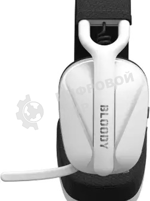 Наушники с микрофоном A4Tech Bloody GR285 белый 1.5м мониторные BT/Radio/3.5mm оголовье