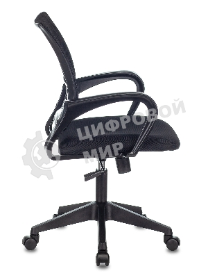 Кресло Бюрократ CH-695N/BLACK черный, сетка, 120 кг, механизм качания