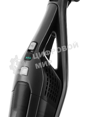 Пылесос вертикальный Kitfort KT-594 черный/серый, питание от аккумулятора, 45 Вт, уборка сухая/влажная, пылесборник 0,6 л