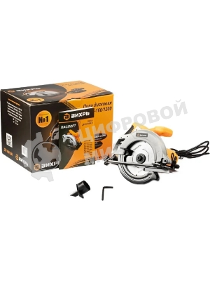 Циркулярная пила (дисковая) Вихрь ДП-160/1200 1200Вт (ручная)