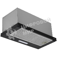 Вытяжка встраиваемая Gorenje TH60E6XB серебристый управление: кнопочное (1 мотор)