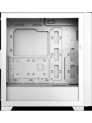 Компьютерный корпус без блока питания Case PCCooler C3D510 WH, Midi-Tower, TG, Mesh, no fans, 2xUSB-A 3.0, E-ATX, ATX, mATX, mITX белый