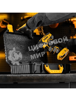 Дрель-шуруповерт Denzel CDQ-20, 20 В, 2 Ач, 40 Нм, щеточный