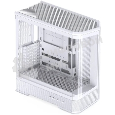 Корпус без блока питания Case JONSBO D400, Midi-Tower, TG, no fan, 2xUSB-A 3.0 + 1xUSB-C 3.2, ATX, mATX, mITX White