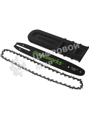 Цепная пила аккумуляторная Greenworks GD24CS30, 24V, 30 см, бесщеточная, без АКБ и ЗУ [2007007]
