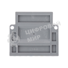 Клемма Rexant СМК 4х2 проходная разветвительная 4 полюса, с монтажной площадкой (1 ввод, 2 вывода на полюс) (20 шт/уп)