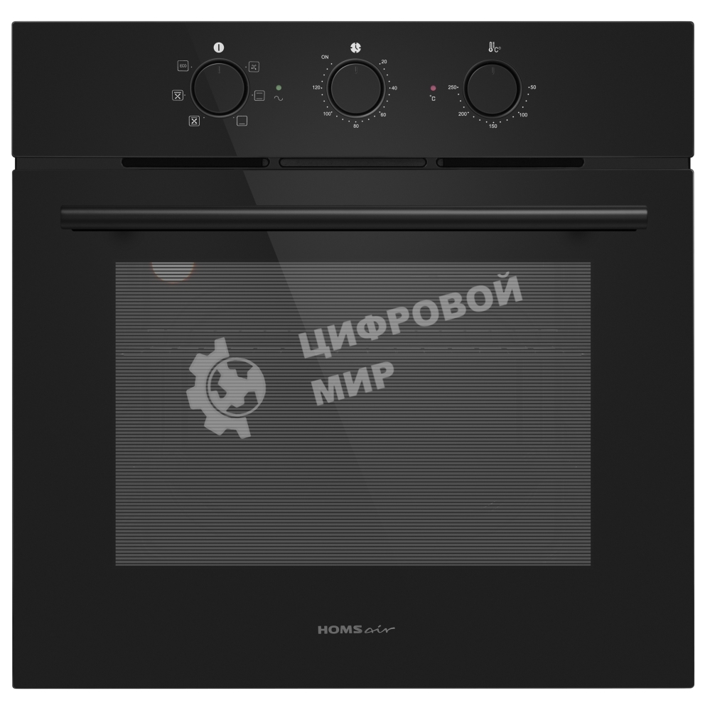 Духовой шкаф электрический HOMSair OEF606BK2 черный