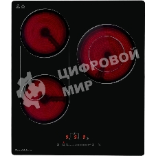 Электрическая варочная панель Zigmund & Shtain CN 42.4 B Hi-Light, независимая, черный