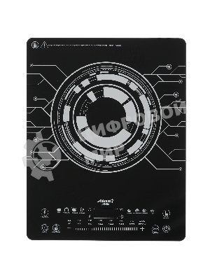 Плита настольная индукционная Atlanta ATH-1760 черный