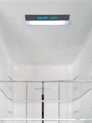 Холодильник DeLonghi DCS 19NFI BB DAMIANO белый двухкамерный 230/100л морозилка снизу, No Frost