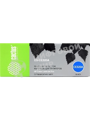 Картридж лазерный Cactus CS-CE320A черный (2000 стр.) для HP LaserJet CP1525
