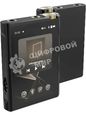 Плеер Hi-Fi Flash Digma Pro XT7 черный/золотистый/3.5