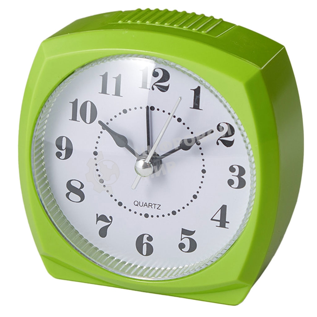 Будильник DELTA DT8-0007 8.5x4.6x8.6 см (салатный)