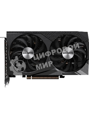 Видеокарта GIGABYTE GV-N3060WF2OC-12GD (V2.0), 12GB GDDR6, 192 bit, 2xDisplayPort, 2xHDMI, GPU 1320 MHz
