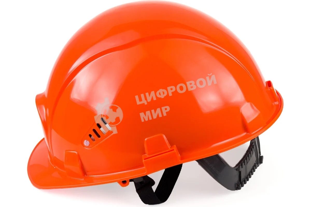 Каска защитная РОСОМЗ СОМЗ-55 FavoriT Trek оранжевая (защитная промышленная,пластиковое оголовье, до -30)