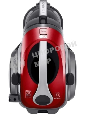 Пылесос LG VK89689HU красный, 380/1800 Вт, уборка сухая, пылесборник контейнер 1.2 л
